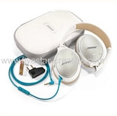 Bose QuietComfort 25 QC25 Acoustic Noise Cancelling Over-Ear White Headphones White