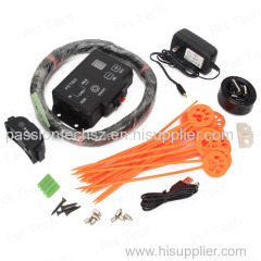 Electric Pet Dog Fencing System with LCD Display