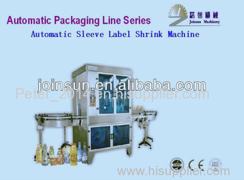 Automatic shrink labeling machine