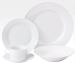 20 PCS White Porcelain Dinnerware Sets