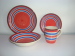 16 PCS Hand Painted Dinnerware Sets