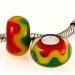 Handmade Christmas Glass Beads in 925 Silver Core Hot Selling