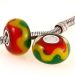 Handmade Christmas Glass Beads in 925 Silver Core Hot Selling
