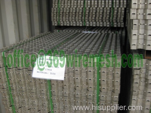 hexmesh for refractory lining for reactor vessel