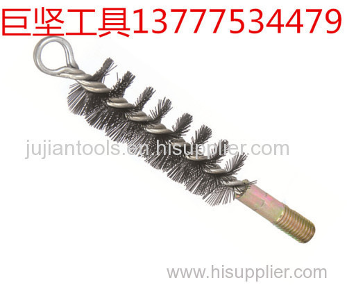 Industrial tube cleaning brush