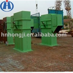Large capacity chain bucket elevator for cement