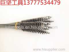 mini steel wire brush steel wire tube brush pipe cleaning brush