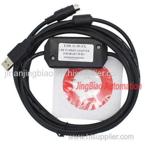 Free Shipping USB-SC09-FX PLC Programming Cable for Mit**subishi MELSEC SC-09 SC09 FX