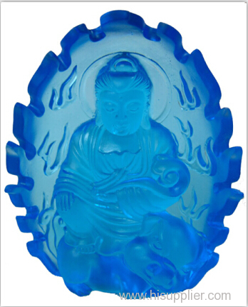 Liu li (Colored Glaze) Eight Patron Saint(small)