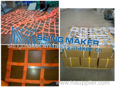 High quality webbing cargo net lifting net