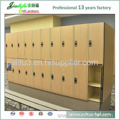 Jialifu waterproof compartment hpl locker