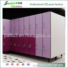 Jialifu waterproof compartment hpl locker