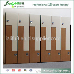 Jialifu waterproof compartment hpl locker