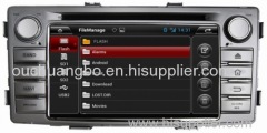 Ouchuangbo Auto DVD Player for Toyota Hilux 2012 GPS Navigation Android 4.2 System 3G Wifi TV System