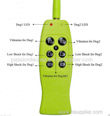 Remote Dog Training Collar for 2 Dogs