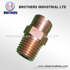 1/4 Brass MEG Soap Nozzle Orifice Size 4.0