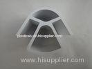 Customized shape PVC / ABS plastic extrusion profiles For Refrigerator