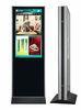 42" LCD Stand Alone Digital Signage , Floor Standing Dual Screen