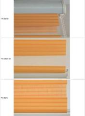 28MM/38MM zebra roller blinds/double zebra roller blinds made in China