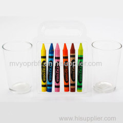 6 colors Crayons set for Children