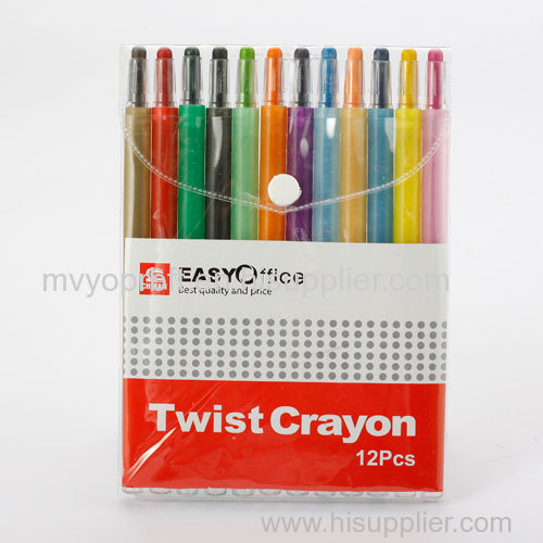 12colors twist up crayon