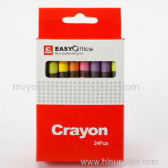 24 colors Crayon .