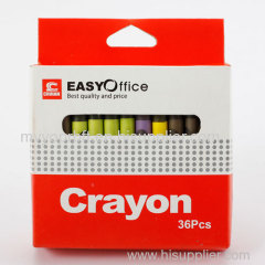 36 colors crayon .