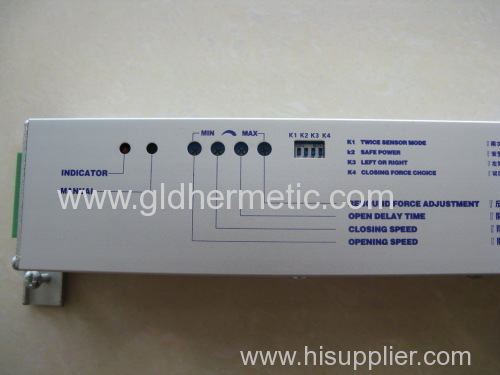 sliding door control unit