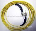 ST SX SM LC Single Mode Optical Fiber , 3.0mm PVC Outdoor Fiber Optic Patch Cable