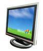 Silver Frame 15 &quot; HDMI LCD Monitor HD Picture With Square Screen