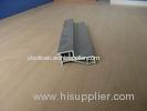 gray Rigid PVC extruded plastic shapes for cooler / Refrigerator frame