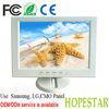 White 12&quot; VGA Color TFT LCD Monitor , 1024 * 768 Camera LCD Screen For Car