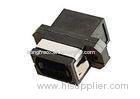 Zirconia Black Plastic housing Fiber Optic Adapter for MPO Cassettes