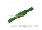 E2000 APC Polished Fiber Optic Adapter with Green Plastic Housing