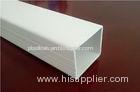 customized rectangular TPV / PETG / TPU extruded plastic pipe tube for Construction industry