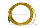 Optical access network SC APC Simplex Fiber Pigtail with SM Yellow Fiber Optic Cable