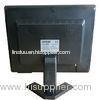 High Resolution 15 Inch CCTV LCD Monitor Black Desktop BNC For Airports