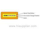 Ribbon Flat Fiber Optical Cable Sinlge Mode With Flame-Retardant Jacket