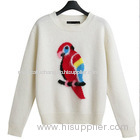 women's crew neck pullover sweater L023