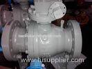Cast Carbon Steel Trunnion Ball Valve with Flange Connection WCB