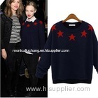 women's star pattern pullover sweater L031