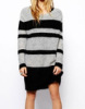 women's long style dress sweater