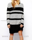women's long style dress sweater