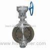 80 inch API6D Pneumatic Butterfly Valve , Hard Sealing Butterfly Valve 0.6MPa - 4.0MPa