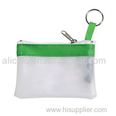 Zipper Frosted PVC Pouch