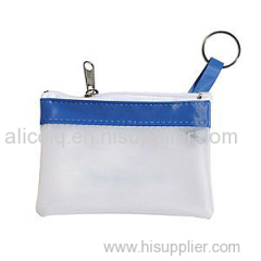 Zipper Frosted PVC Pouch