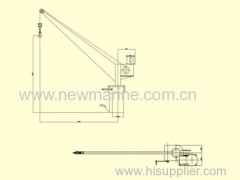 Electric / Handing Slewing Crane