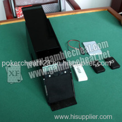 XF brand new 2014 baccarat dealing shoe for poker analyzer|baccarat game cheating