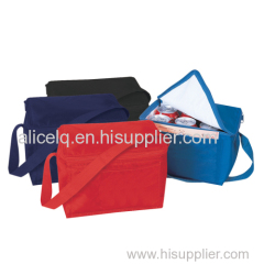 Insulated 6 Can Nylon Cooler Bag