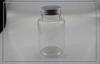 health care products PET Clear Plastic Bottles with aluminum screw cap